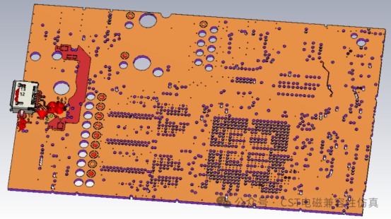 usb仿真整体3d建模