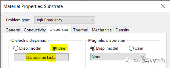 cst电磁仿真软件如何使用自定义的频域材料色散介电