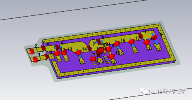 cst的pcb近场辐射仿真（一）